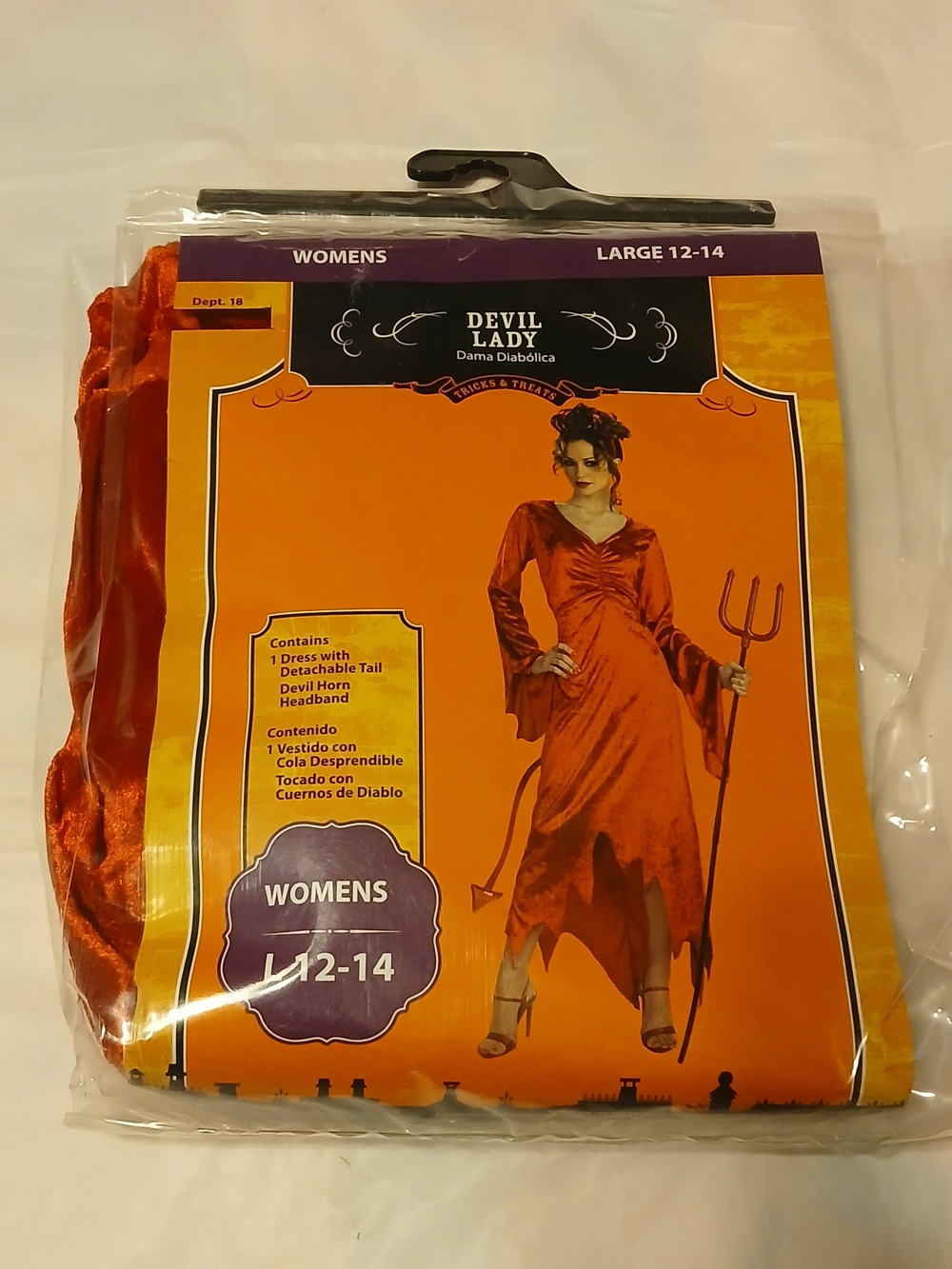 Devil Lady Women's Costume - Red